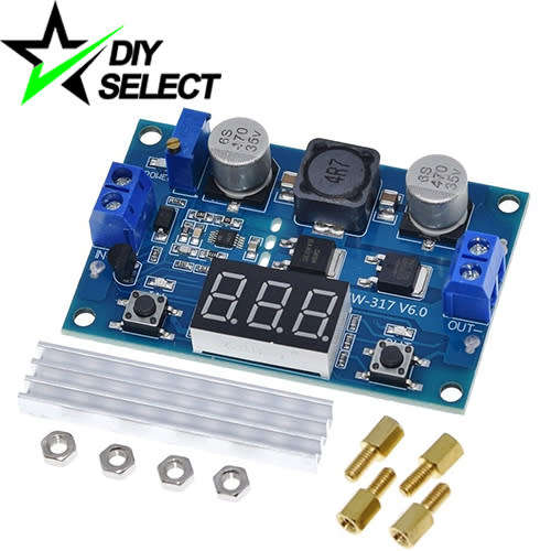 Step Up Voltage Boost Converter LTC1871 6A with Display **LOCAL STOCK**